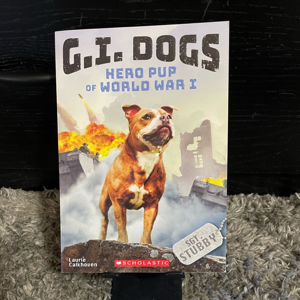 Kid’s G.I. Dogs Hero Pup Of World War I Chapter Book Sgt. Stubby Paperback